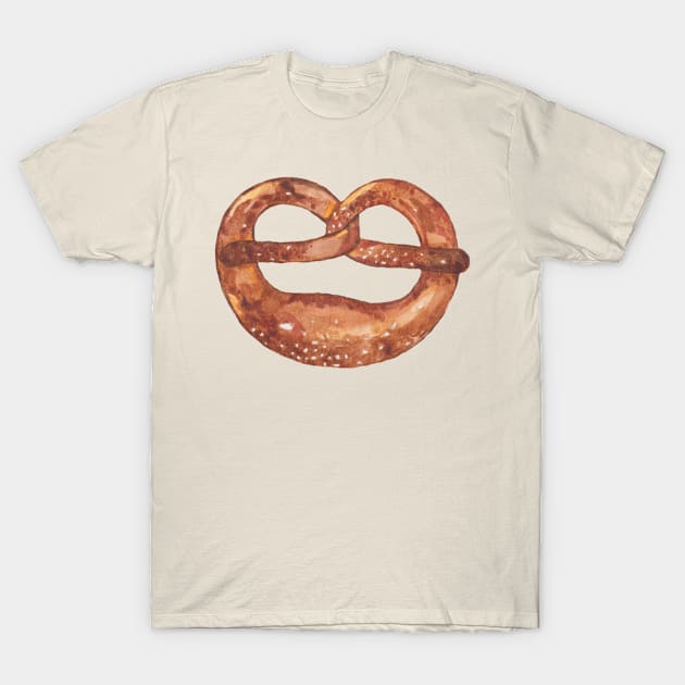 German bagel Pretzel for Oktoberfest T-Shirt by deadblackpony